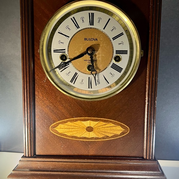 Bulova Wall Decor Vintage Bulova Westminster Chime Clock 34020